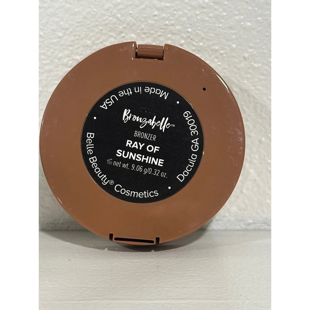 Bronzabelle Ray Of Sunshine Bronzer Highlighter Multi Stripe Compact‎ Mirror